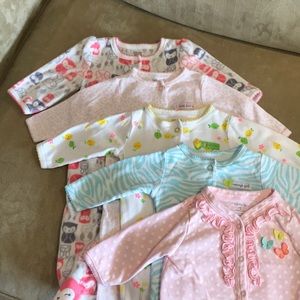 Set of 5 Carters sleepers